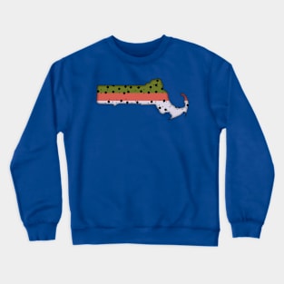 Massachusetts Trout Crewneck Sweatshirt